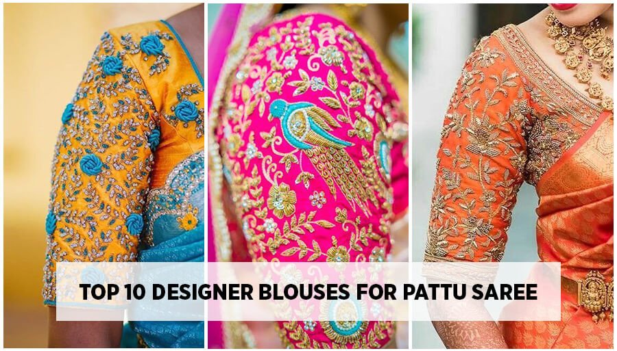 Trendy Pattu Saree Blouse Designs Catalogue