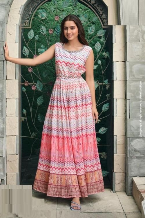 S4U CockTail Vol 4 Georgette Kurti in Single piece, Wash Care: Dry clean at  Rs 2995 in Surat