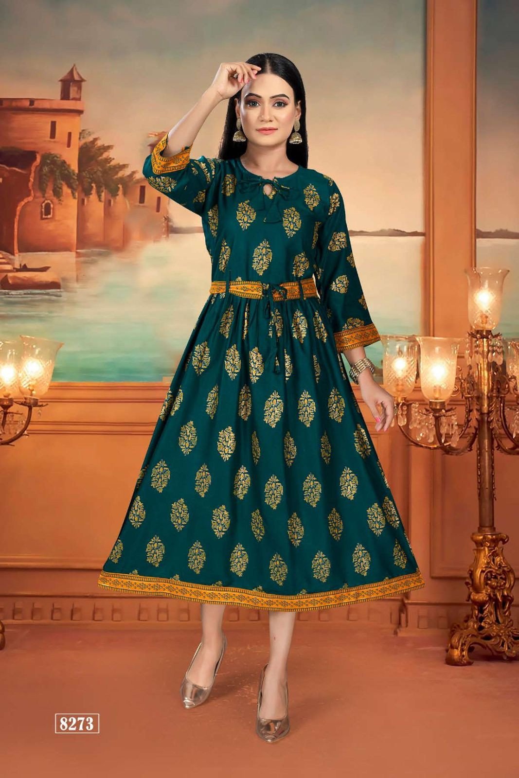 Beauty Queen Kiss Miss Frock Style Anarkali Kurti Collection