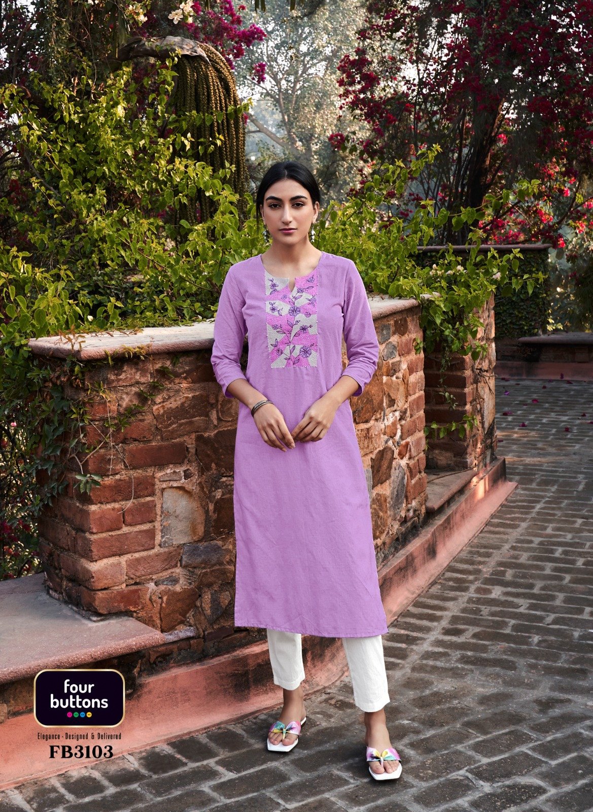 Buy Chiku Color Round Collar Neck Front Button Design Rayon Kurti for Women  Jaipur India | Asmanii INC