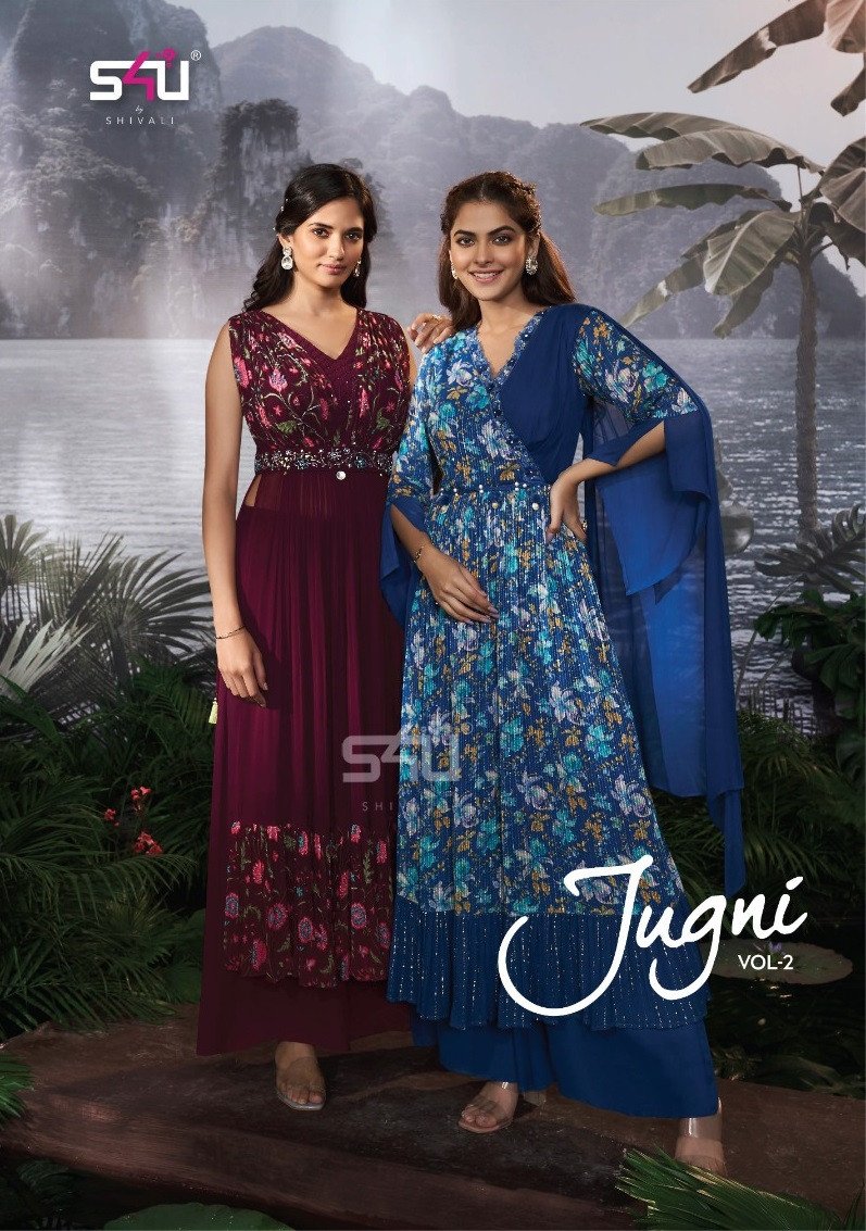 S4U GOLD RAYON PRINTED KURTI at Rs.4193/Catalogue in surat offer by shiv  fashion