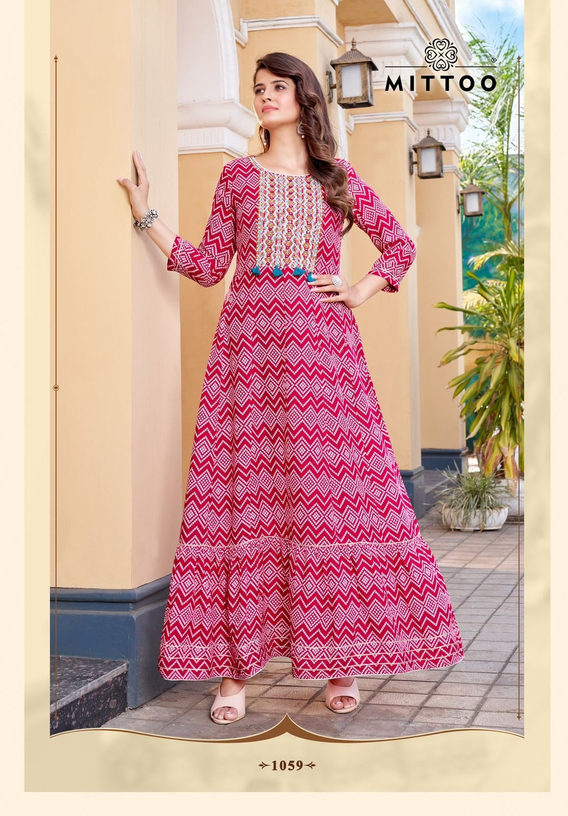 Mittoo Bindi Vol 2 Printed Designer Long Kurti Collection