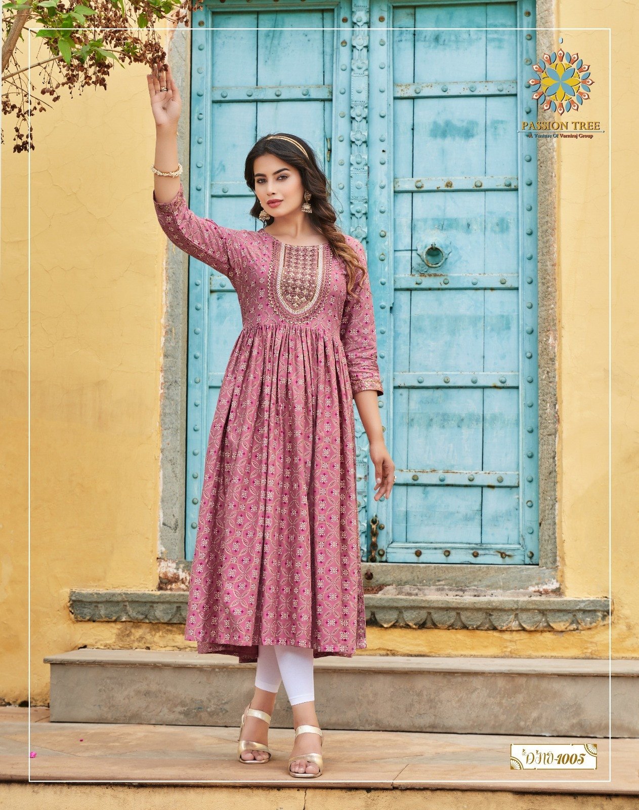 Buy Kajal Style Kurti catalog online from wholesalers