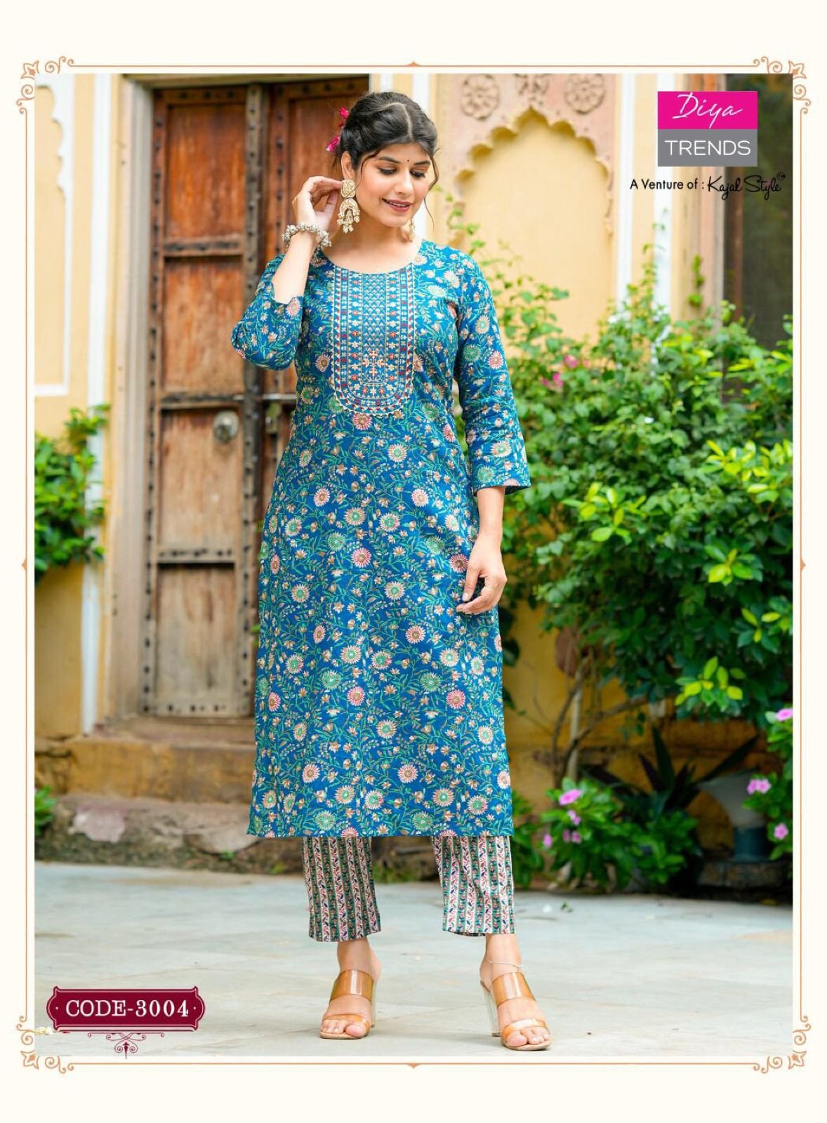 Buy online Blue Cotton Straight Kurti from Kurta Kurtis for Women by  Fabbibaprints for ₹559 at 69% off | 2024 Limeroad.com