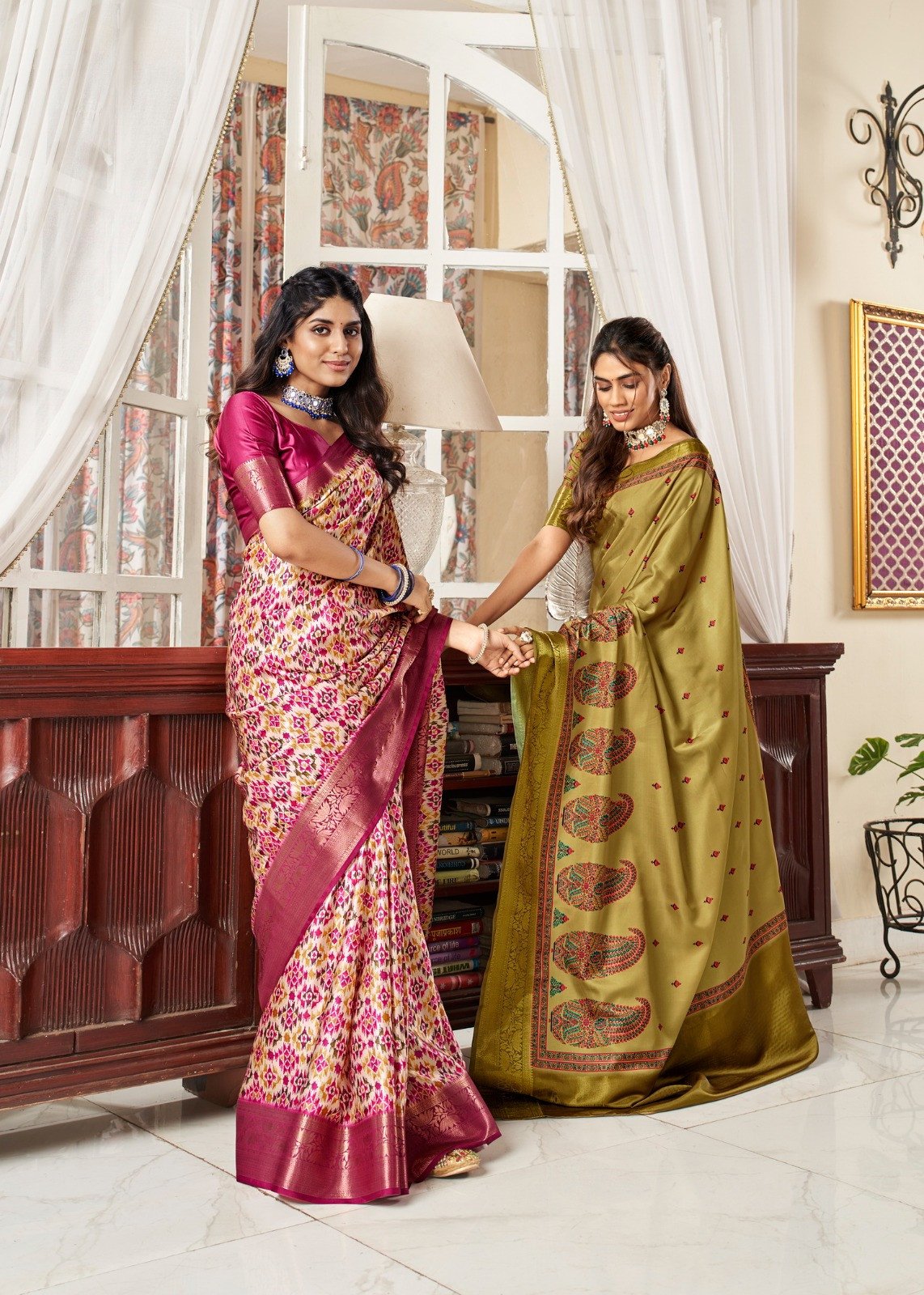 Pure Soft silk sarees wholesale catalog via manufacturers in surat