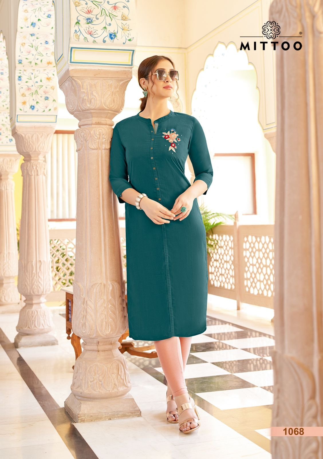 Trendy By Mittoo Rayon Printed Party Wear Kurtis Wholesale Price In Surat -  The Ethnic World