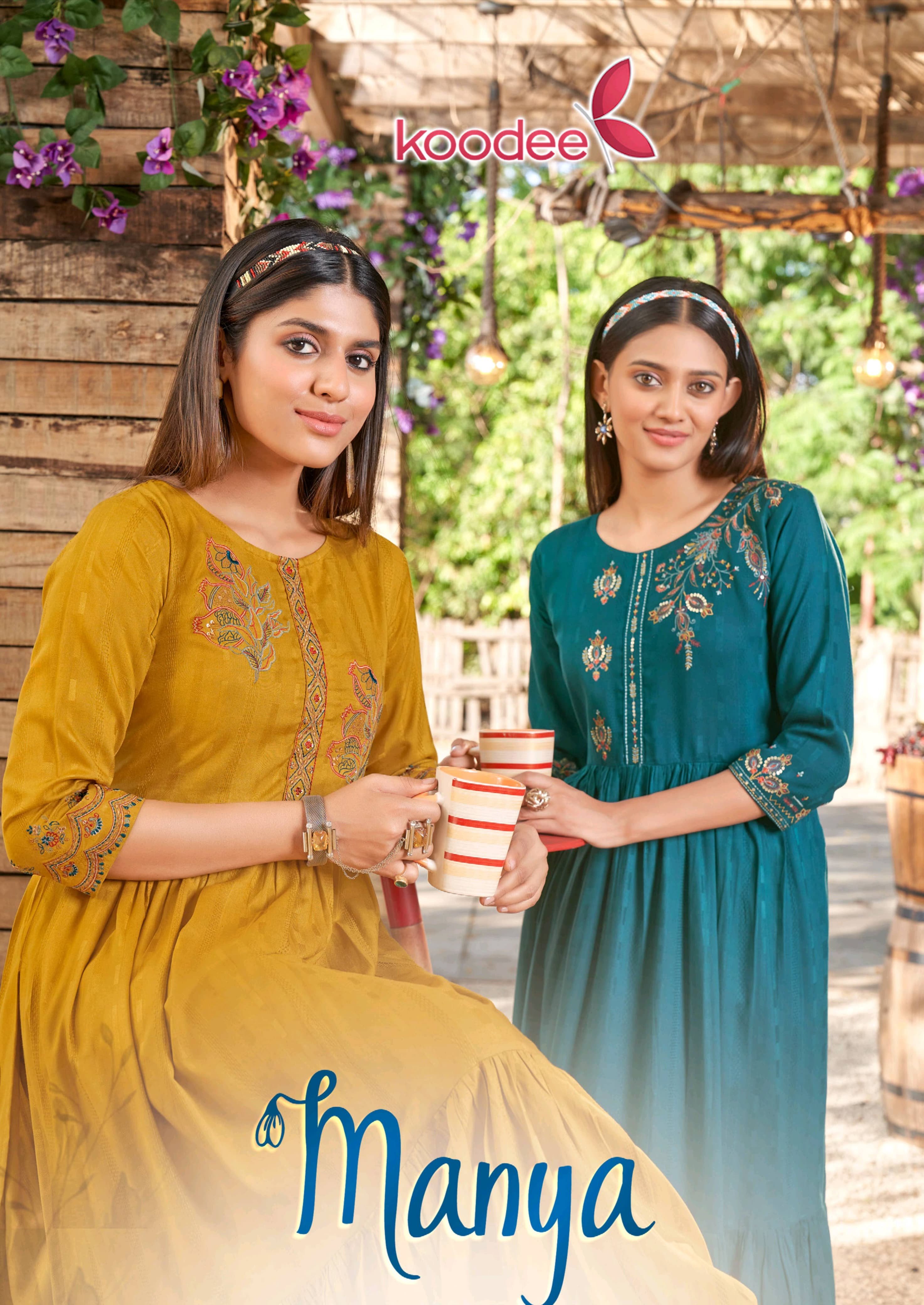 Memories By Anju Fab Attractive Summer Wear Embroidery Kurtis Af Wholesale  Kurti Catalog