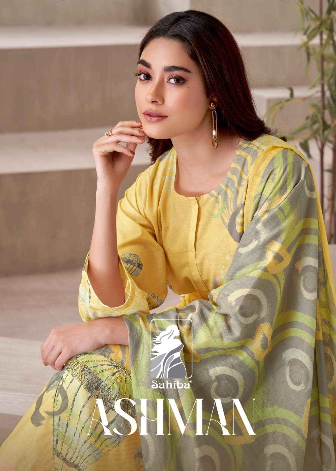 Sahiba Luxury Formals 23 By Qalamkar | SF-05 MAHENOOR - Buy Online
