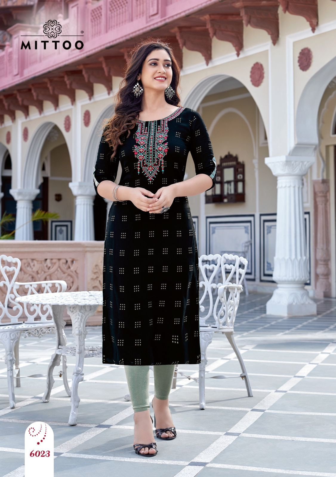 Buy Captivating Festive Wear Multi Color Chanderi Cotton Printed Digital  Design Ready Made Long Kurti | Lehenga-Saree