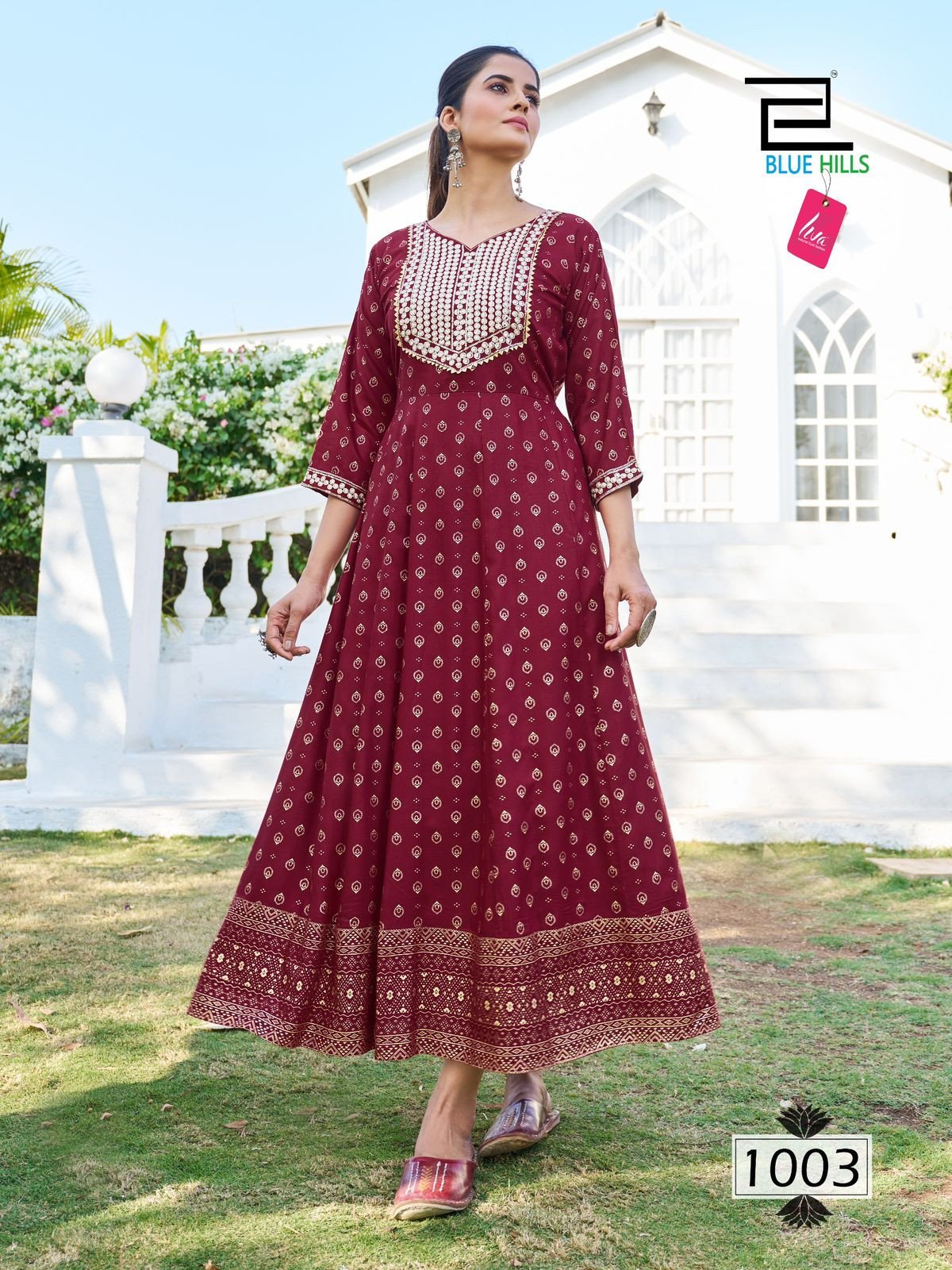 Buy Beige Designer Kurta Kurti Indian Women Bollywood Ethnic Pakistani  Kurtis Dress Tunics Cotton Tops Blouse Style Long Silk (M) Online at  desertcartSouth Africa