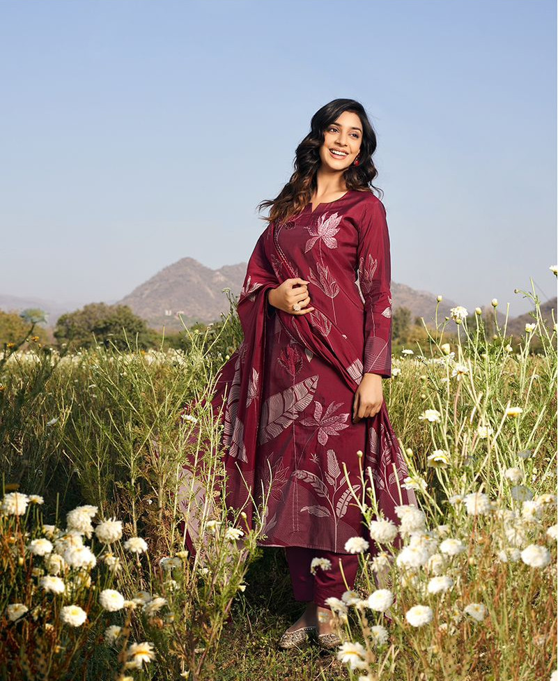 Cherry Patiyala Vol 4 By Ganeshji Indo Cotton Dress Material Wholesale  Market In Surat - The Ethnic World