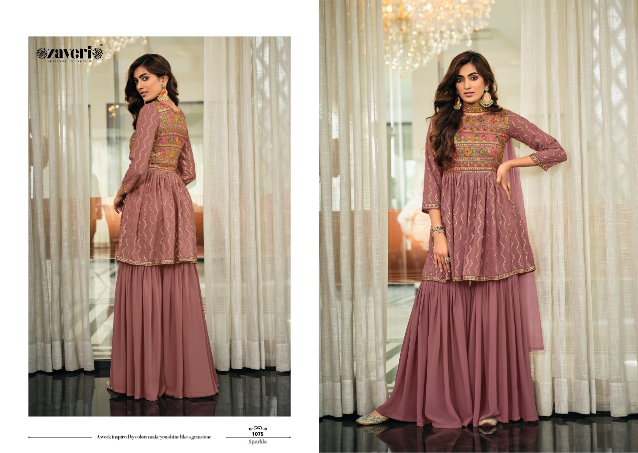 Zaveri Sparkle Exclusive Wear Ready Made Collection collection 4