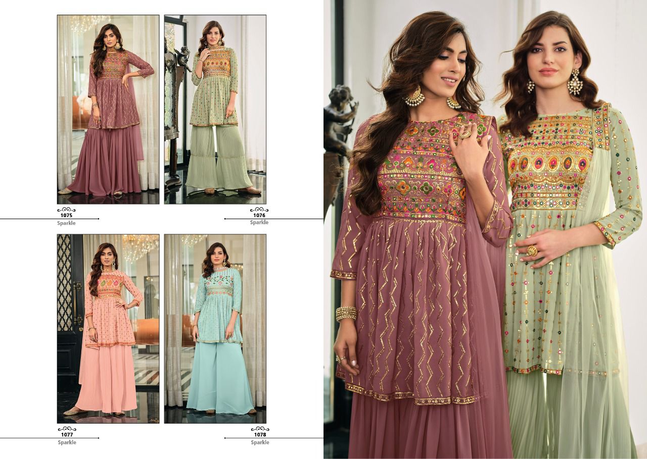Zaveri Sparkle Exclusive Wear Ready Made Collection collection 2