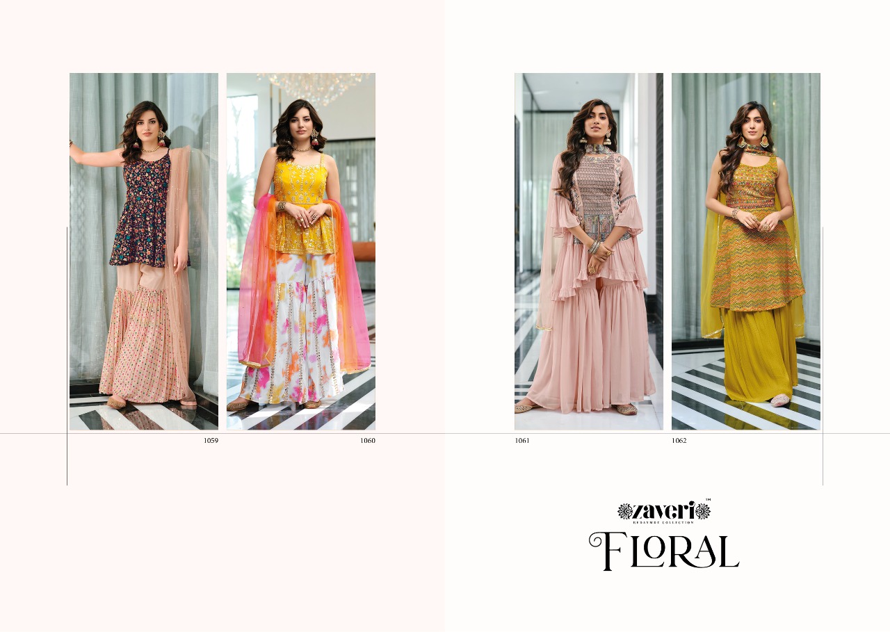 Zaveri Floral collection 1