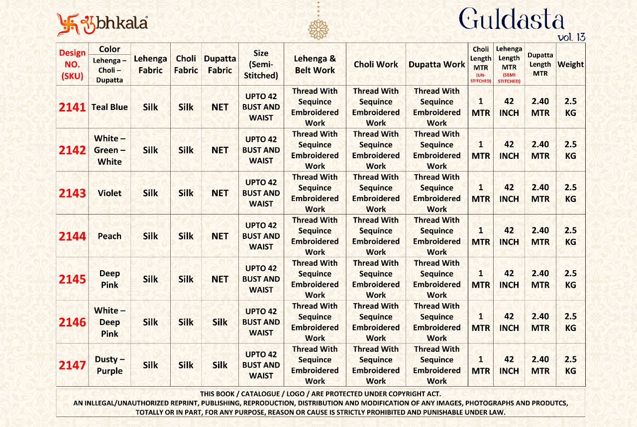 Shubhkala Guldasta Vol 13 collection 16