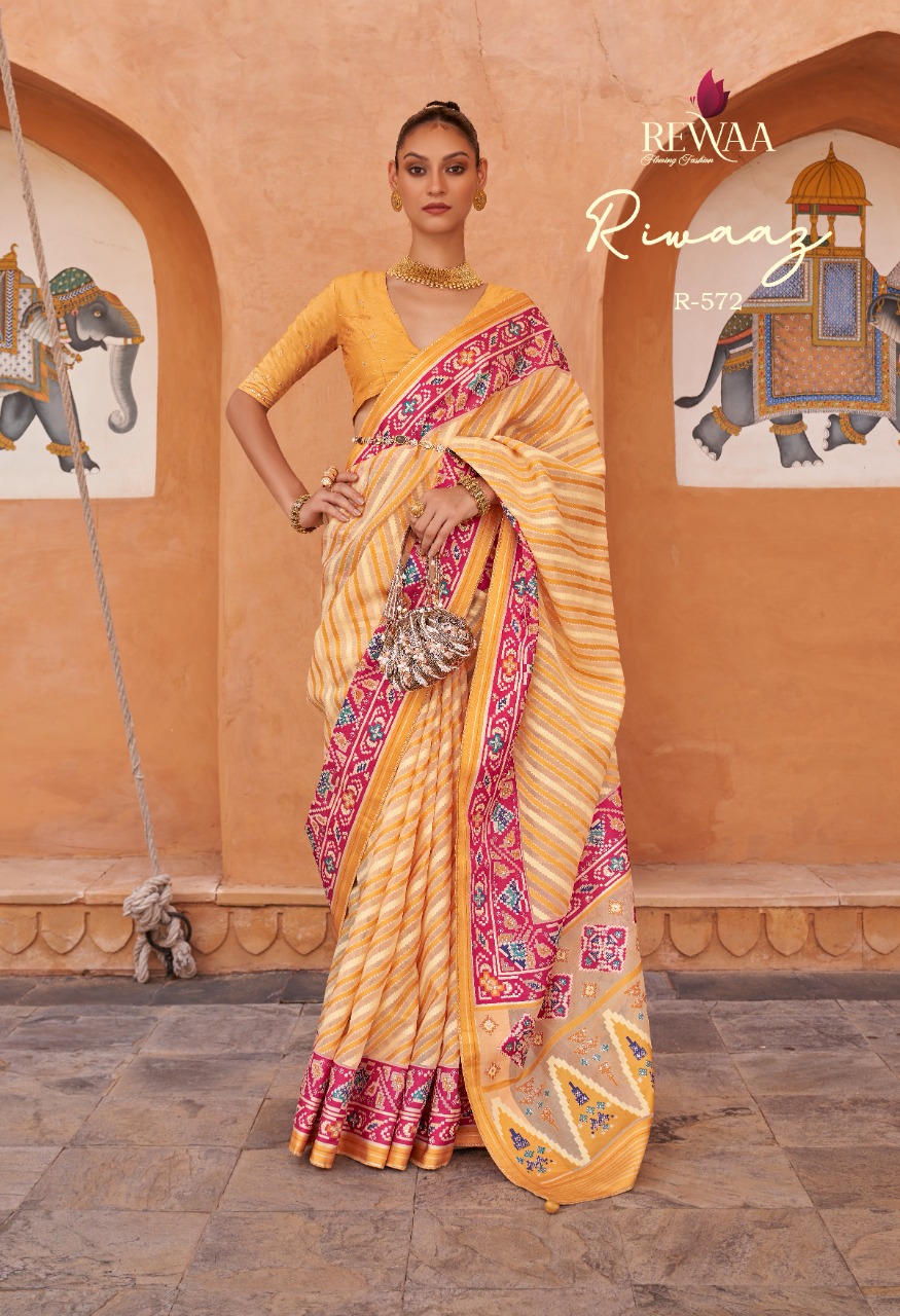 Rajyog Riwaz New Exclusive Launch Of Yellow collection 1