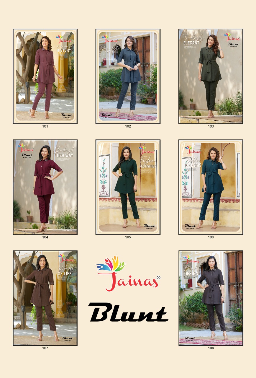 Jainas Blunt collection 2