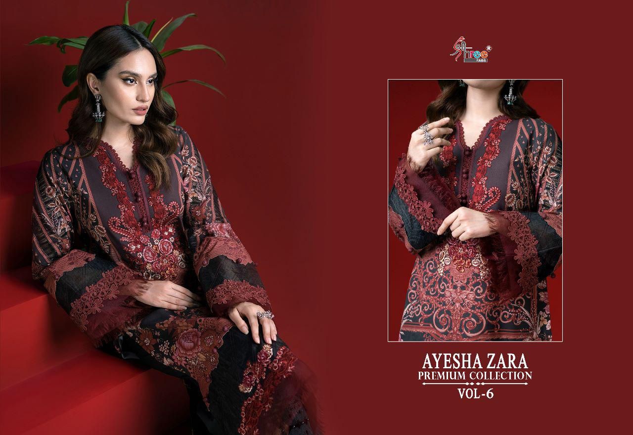 Shree Ayesha Zara Premium Collection 6 collection 1