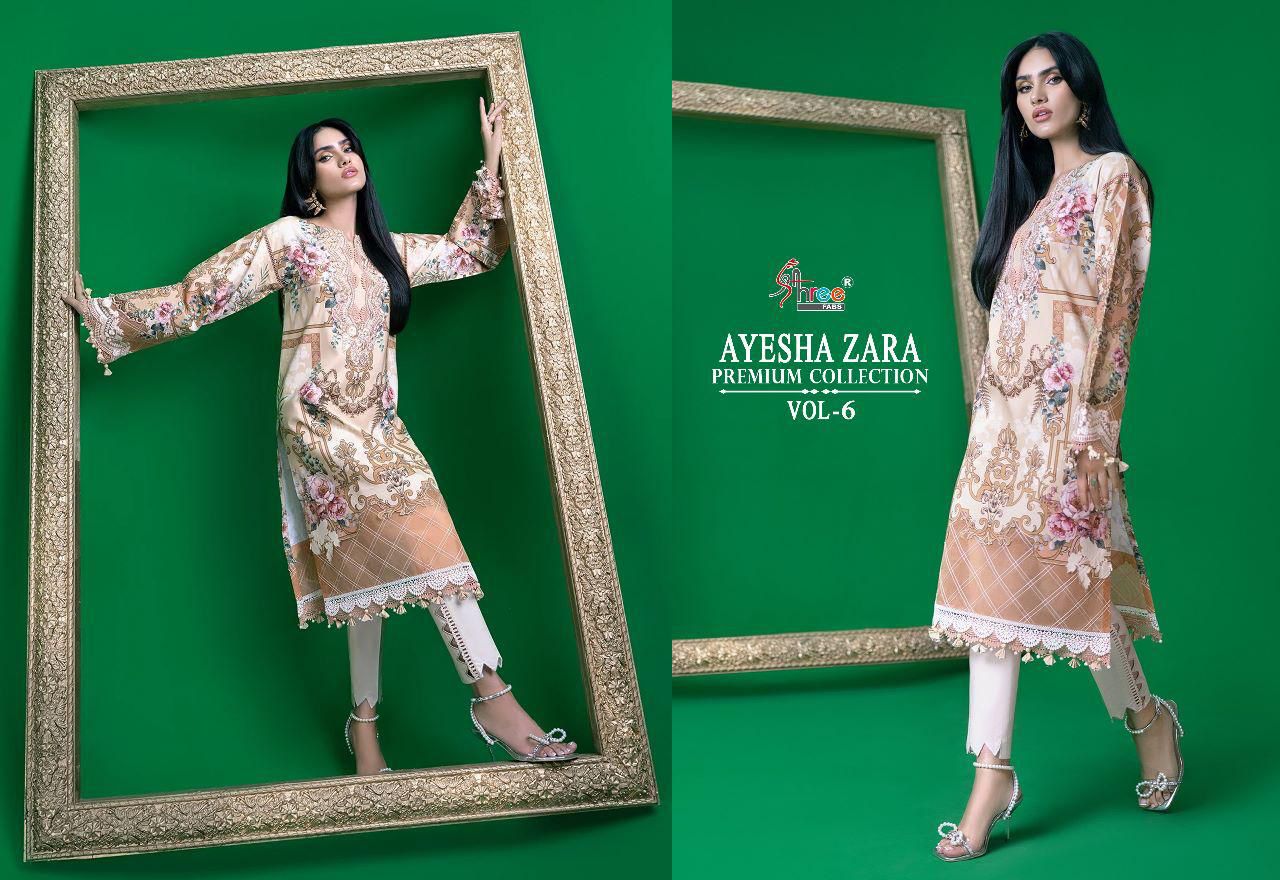 Shree Ayesha Zara Premium Collection 6 collection 6