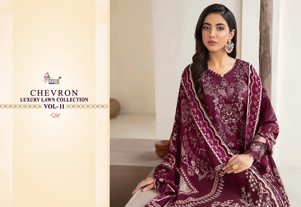 Shree Chevron Luxury Lawn Collection 11 collection 11