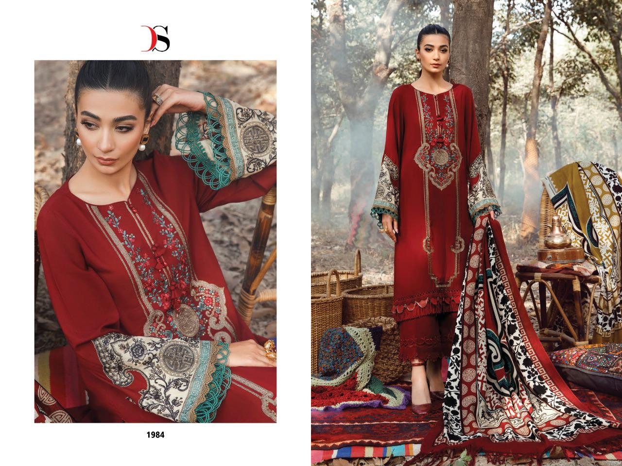 Deepsy Maria B Embroidered Lawn collection 6