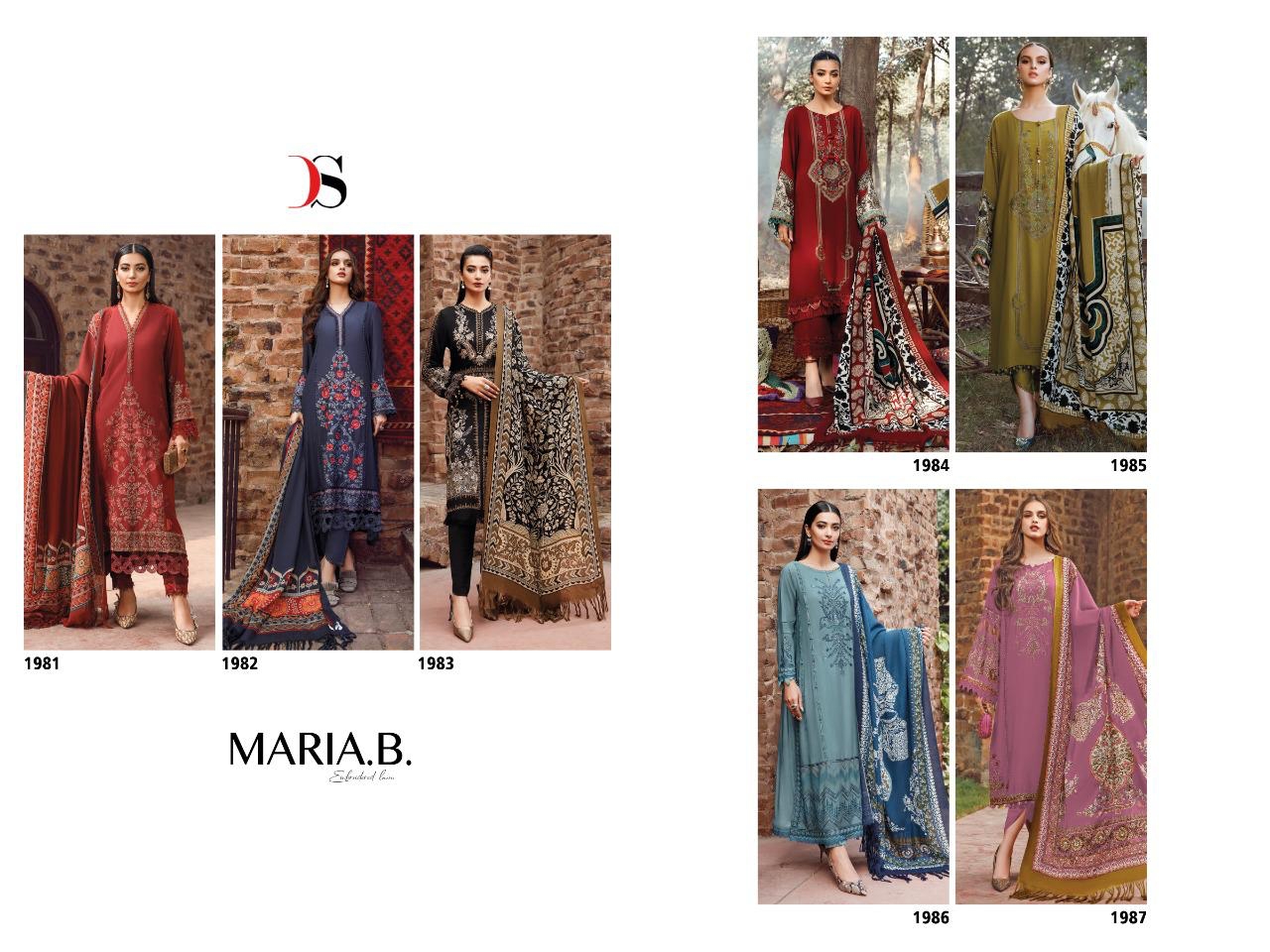 Deepsy Maria B Embroidered Lawn collection 2