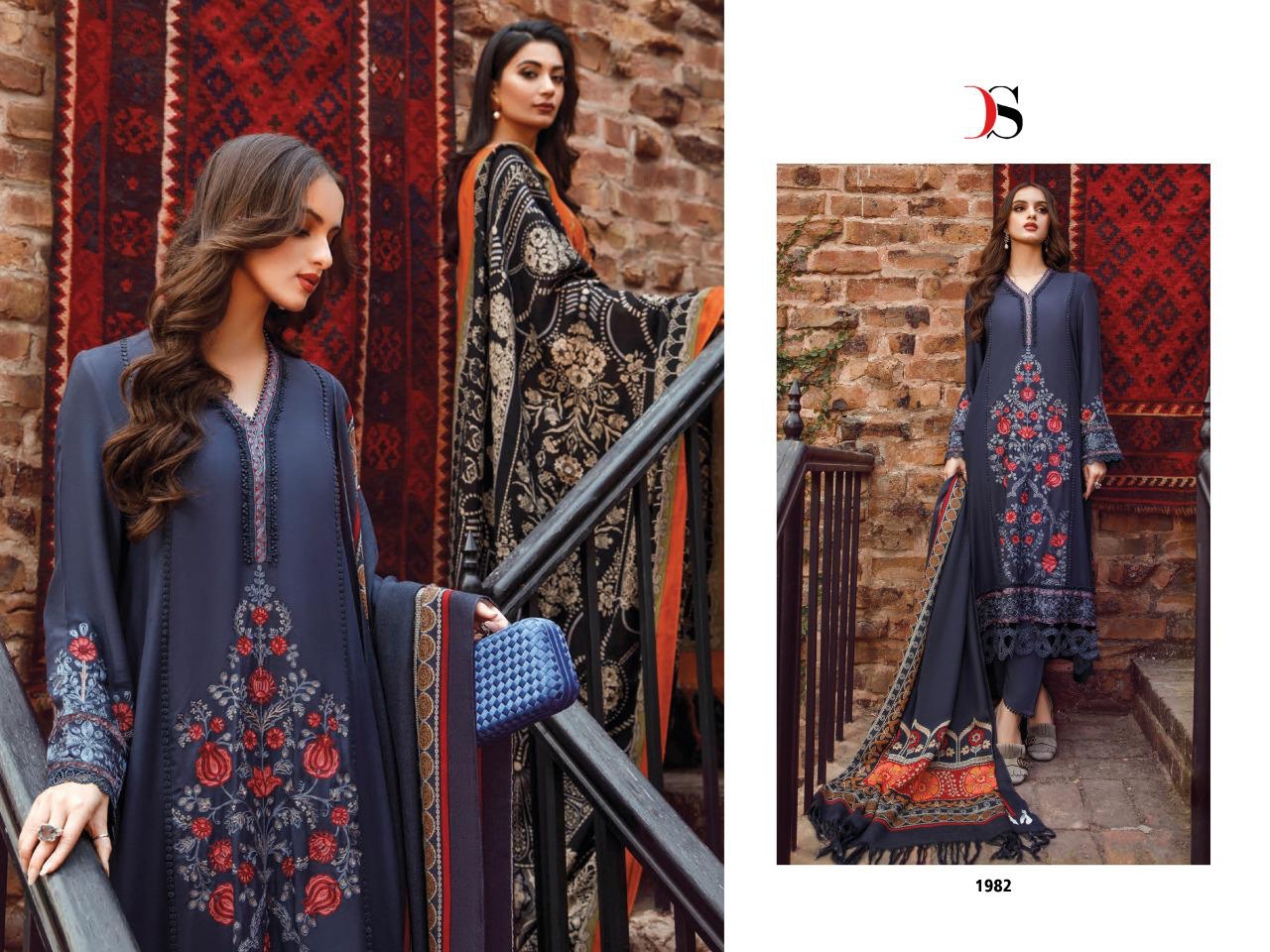 Deepsy Maria B Embroidered Lawn collection 7