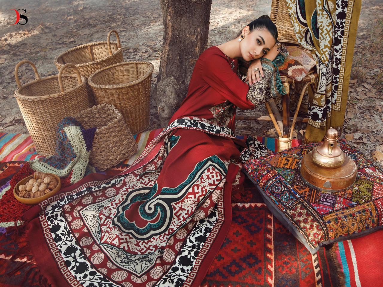Deepsy Maria B Embroidered Lawn collection 4