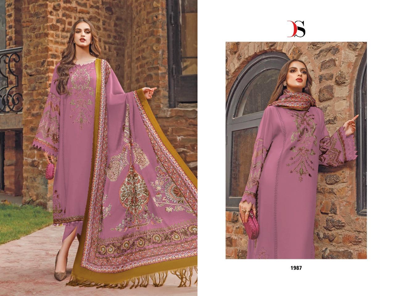 Deepsy Maria B Embroidered Lawn collection 10