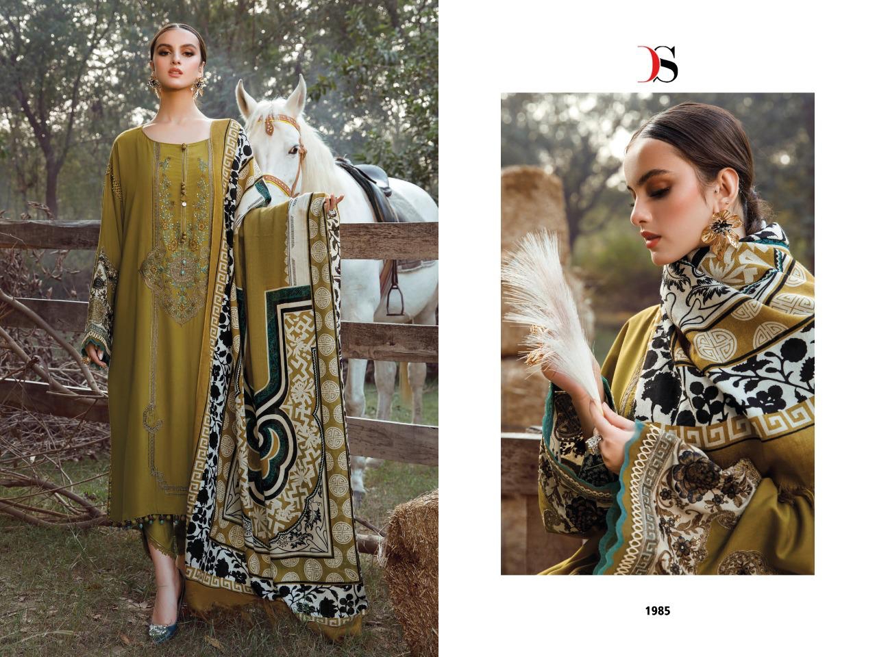 Deepsy Maria B Embroidered Lawn collection 3