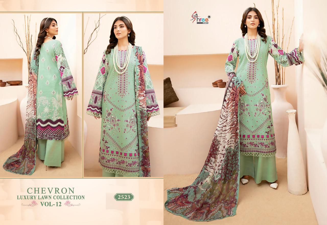 Shree Chevron Luxury Lawn Collection 12 collection 6
