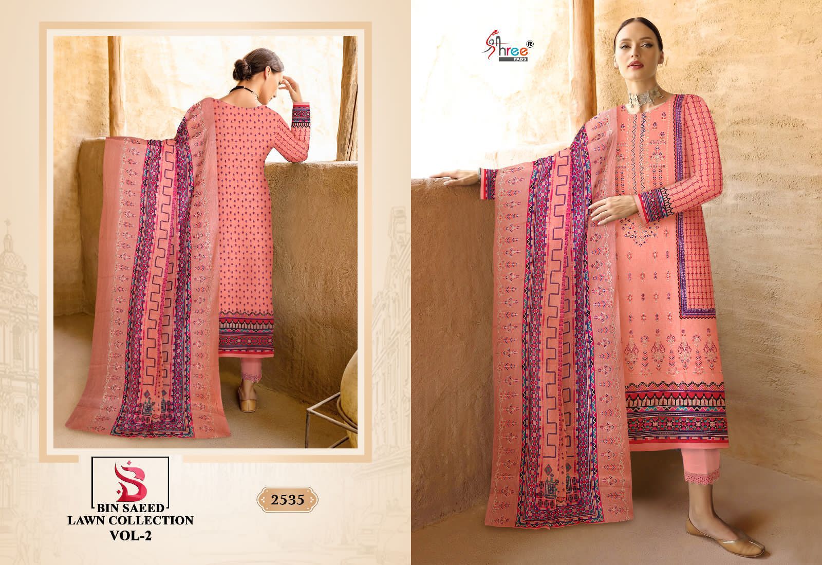 Shree Bin Saeed Lawn Collection Vol 2 collection 6