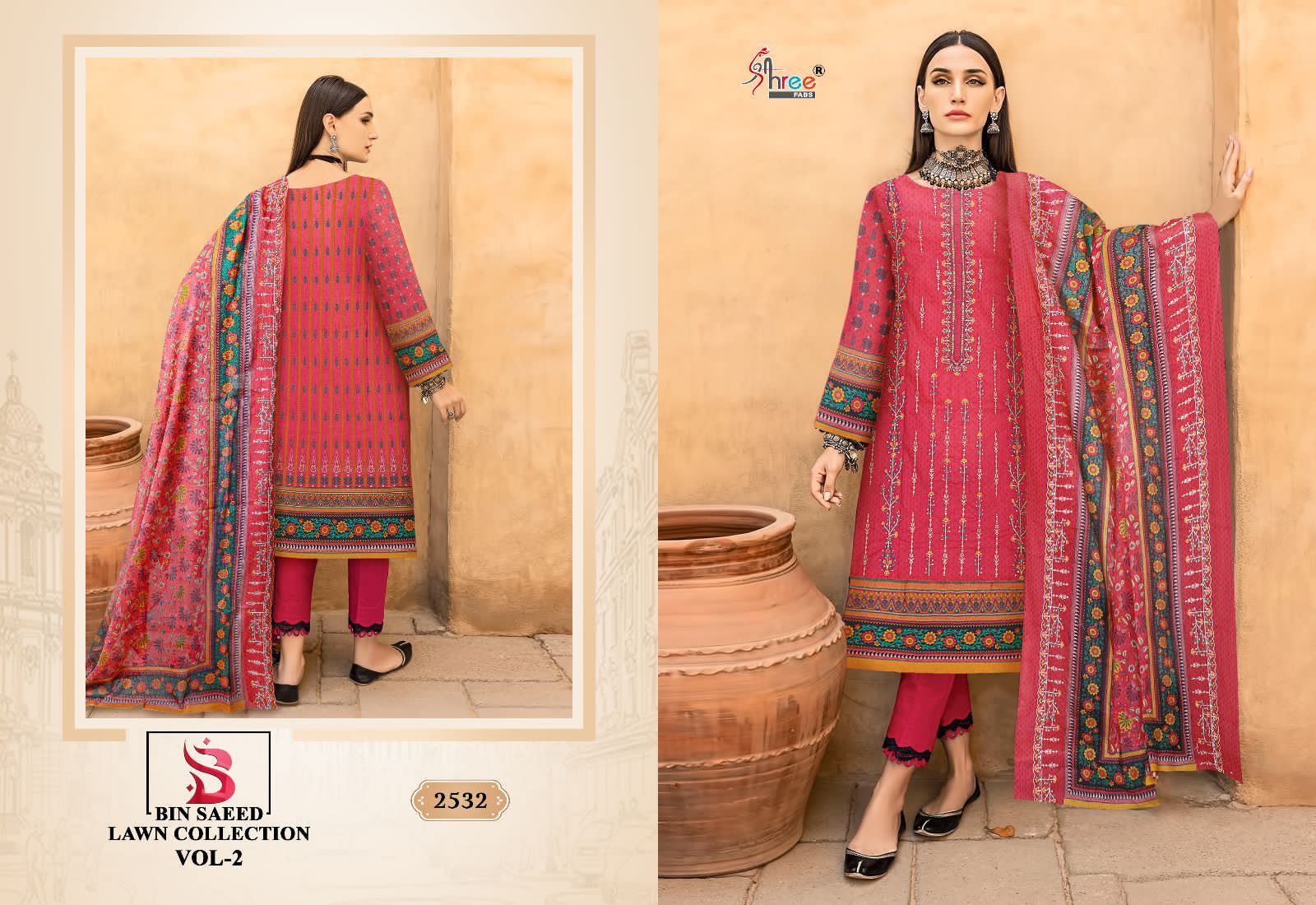 Shree Bin Saeed Lawn Collection Vol 2 collection 5