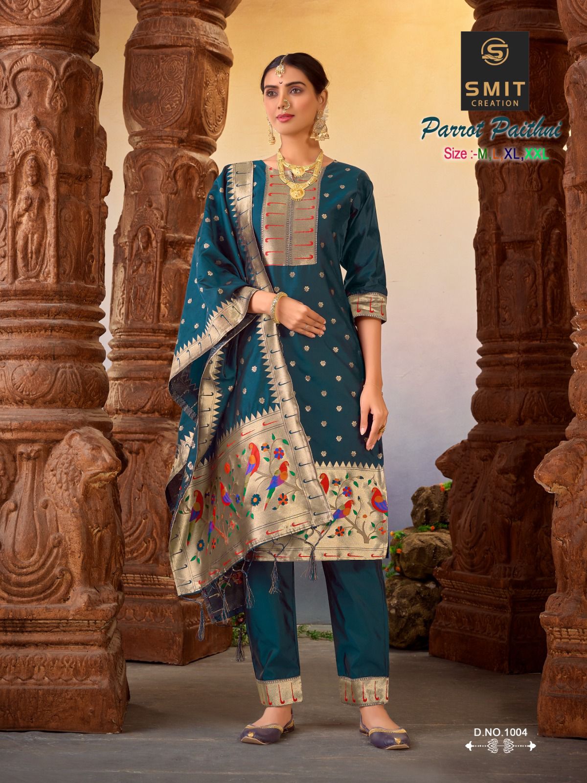 Poonam Parrot Paithni collection 3