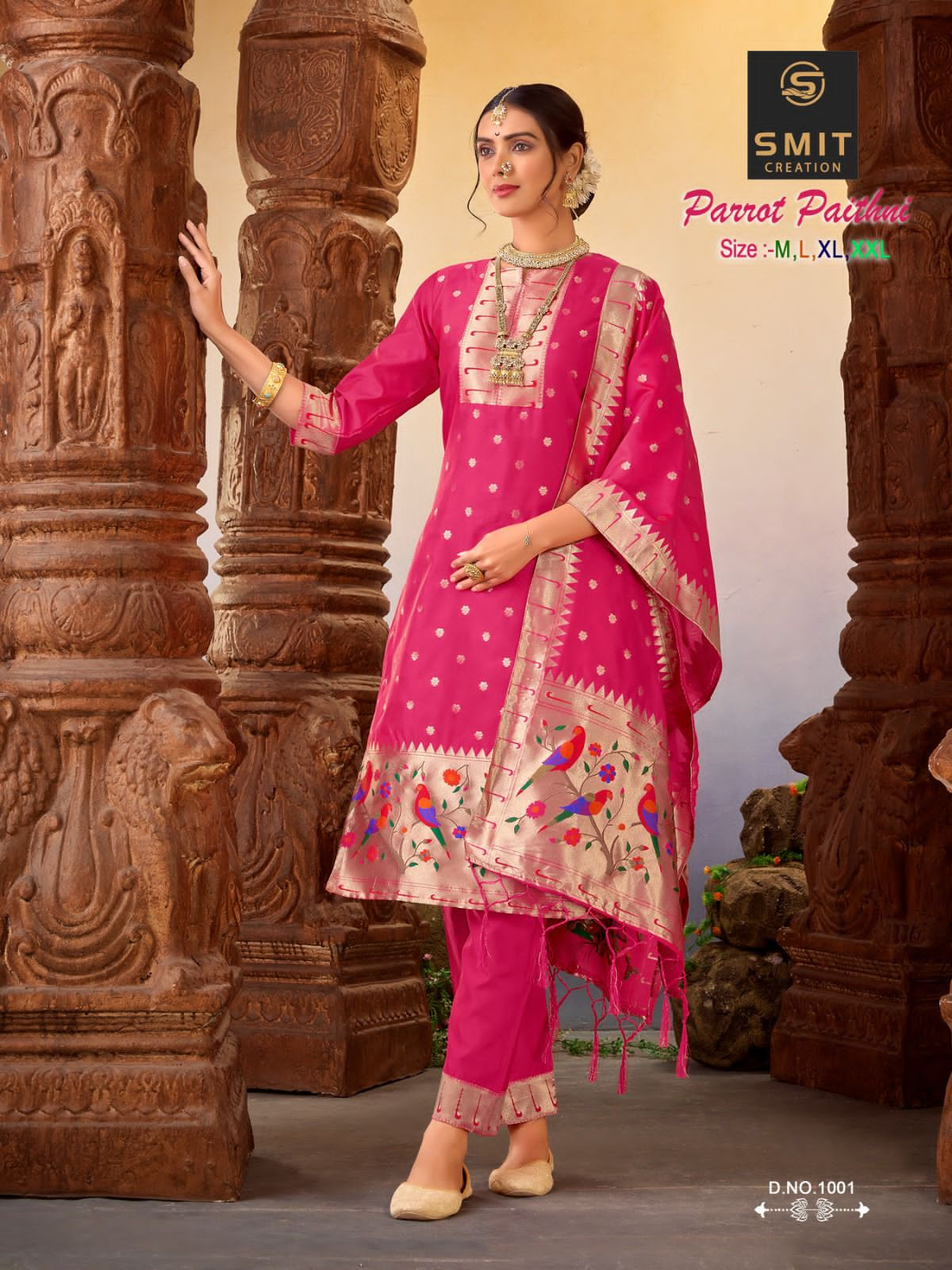 Poonam Parrot Paithni collection 6