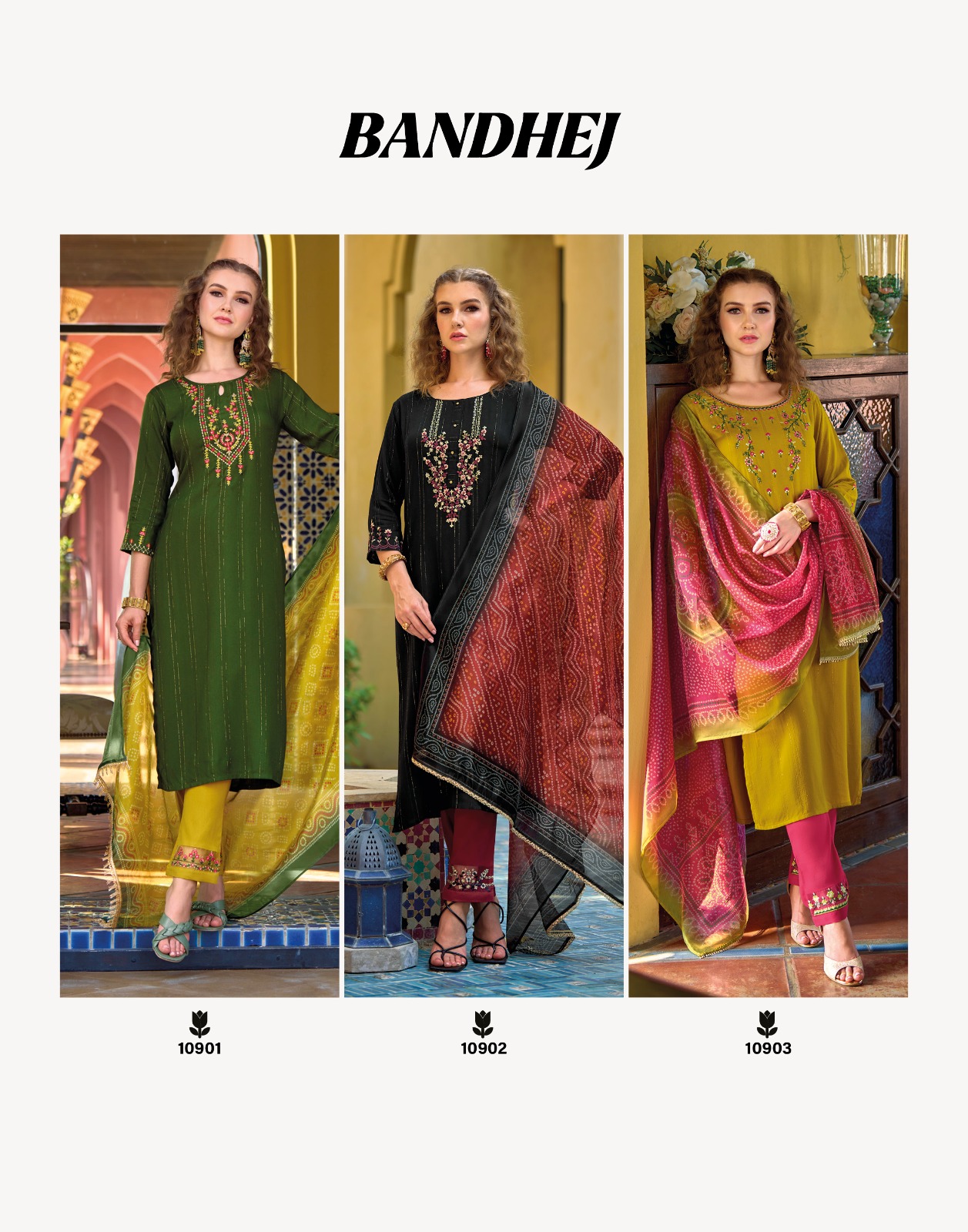 Lily And Lali Bandhej collection 6