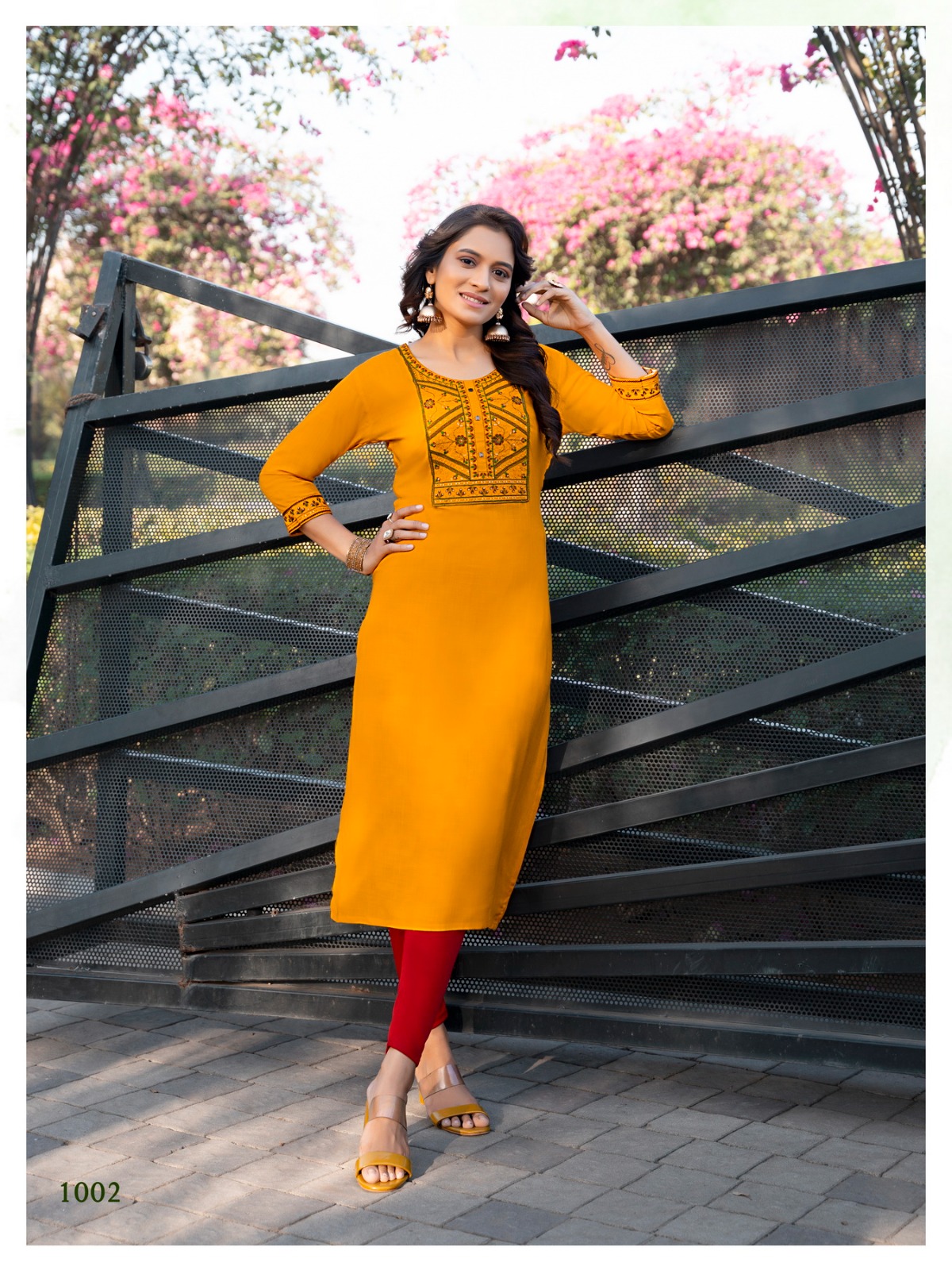 Anju fabrics Cotton crush vol-2 Designer Kurti Pant With Dupatta