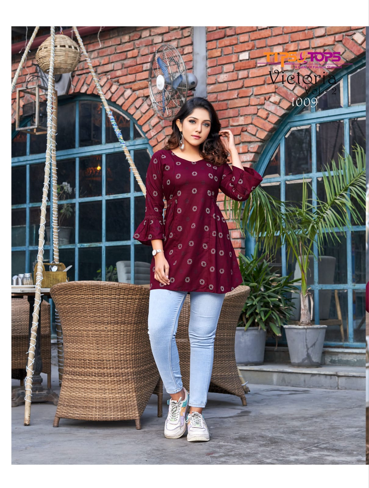 Ladies Frock Style Top at Rs 240/piece | Ladies Frocks in Jaipur | ID:  2853517512912