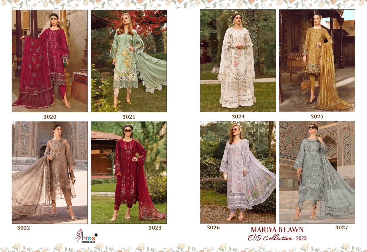 Shree Mariya B Lawn Eid Collection 2023 collection 9