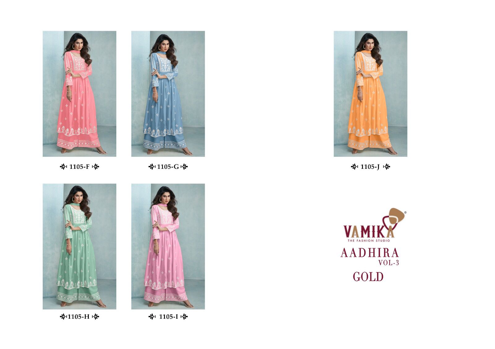 Vamika Aadhira Vol 3 Gold collection 2