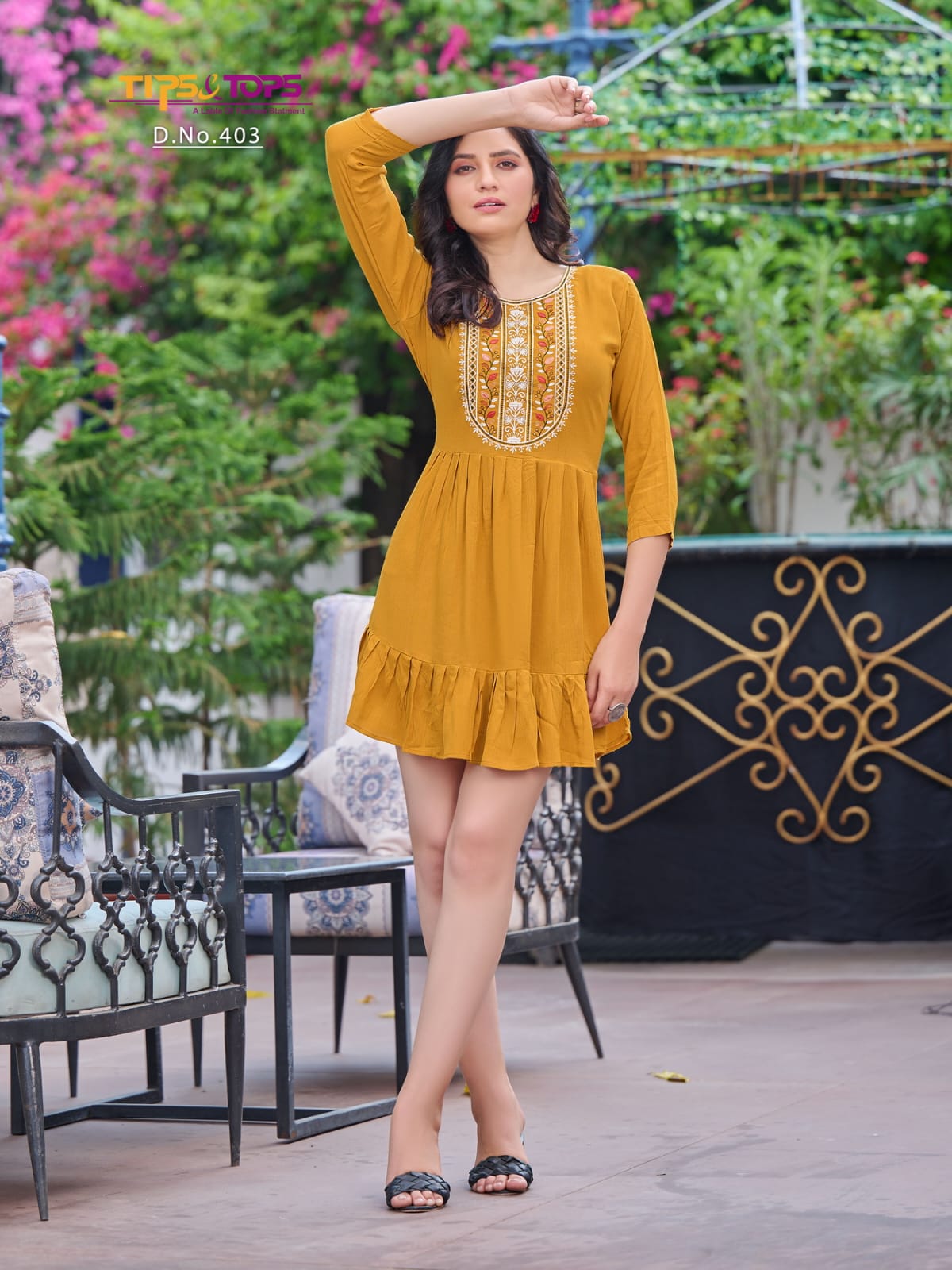 Tips And Tops Yami Vol 4 Western Designer Short Top collection 4