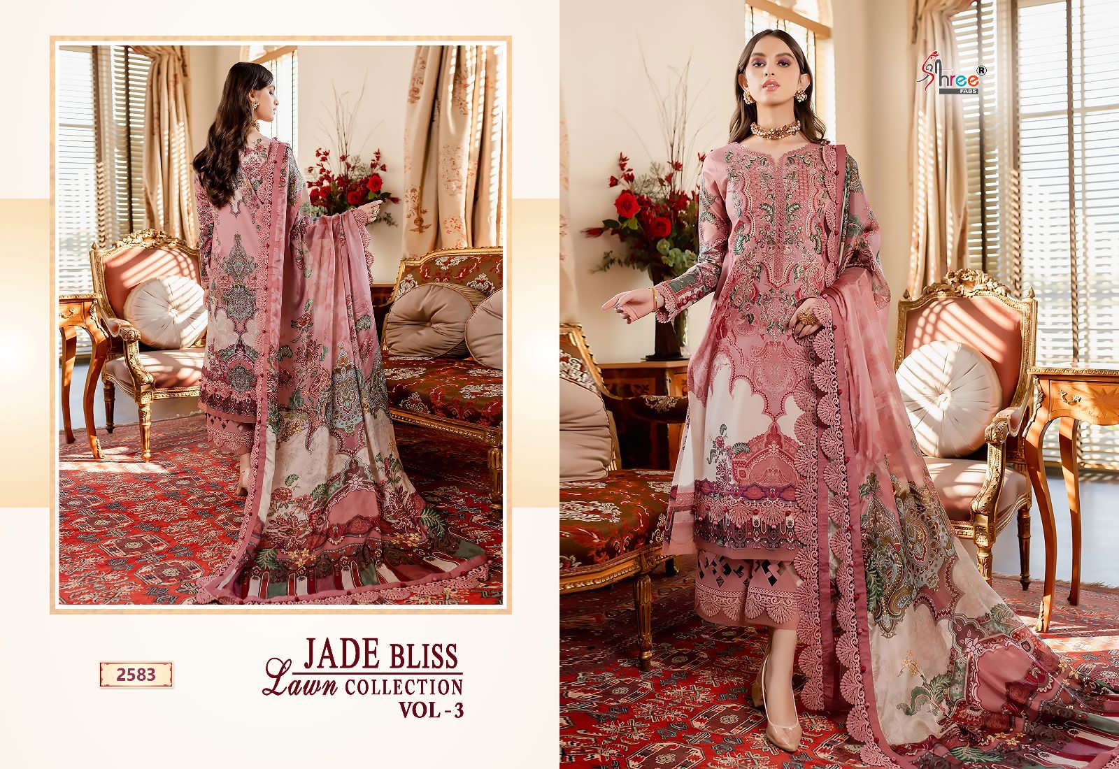 Shree Fab Jade Bliss Lawn Collection Vol 3 collection 2