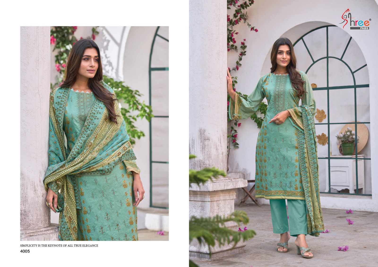 Shree Bin Saeed Lawn Collection Vol 4 collection 6