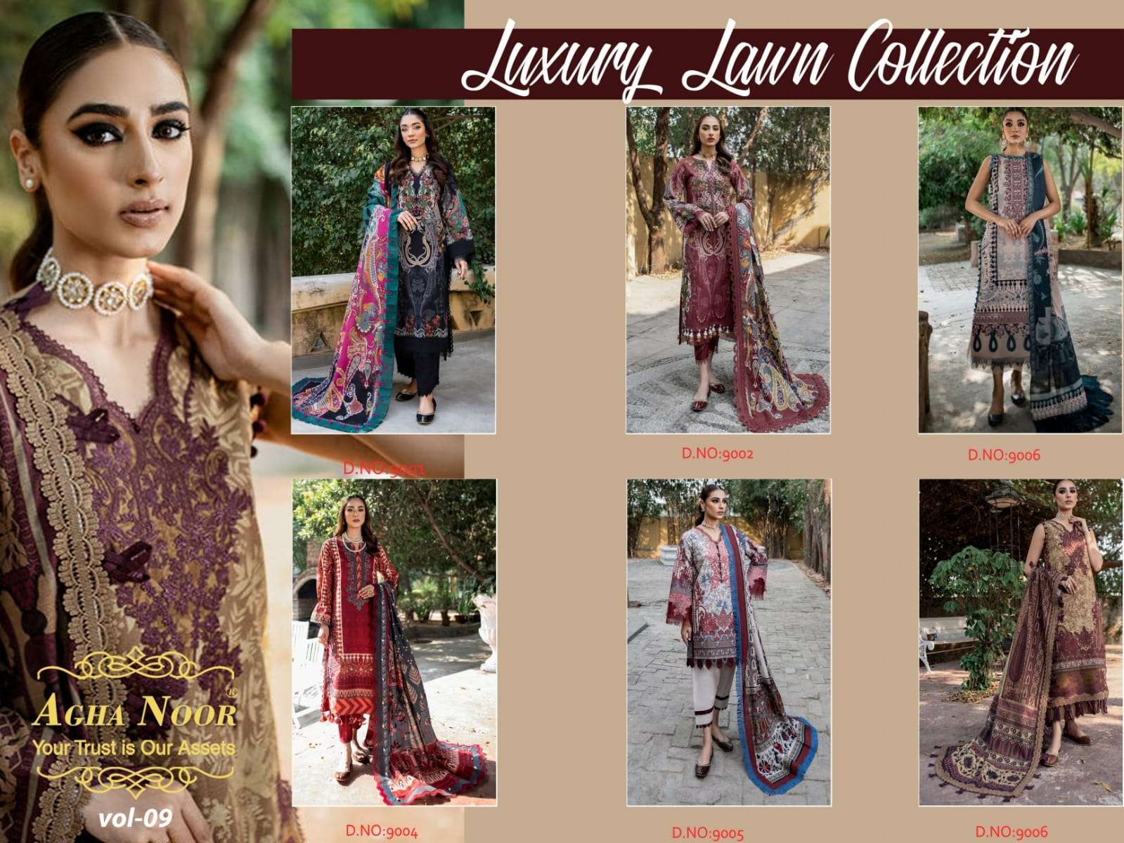 Agha Noor Vol 9 collection 6