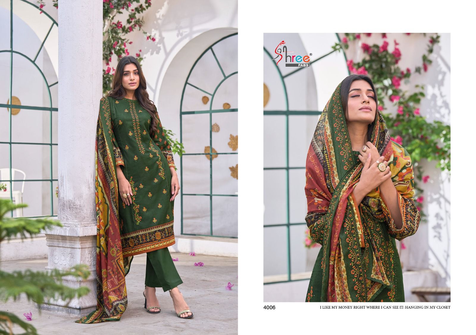 Shree Bin Saeed Lawn Collection Vol 4 collection 7