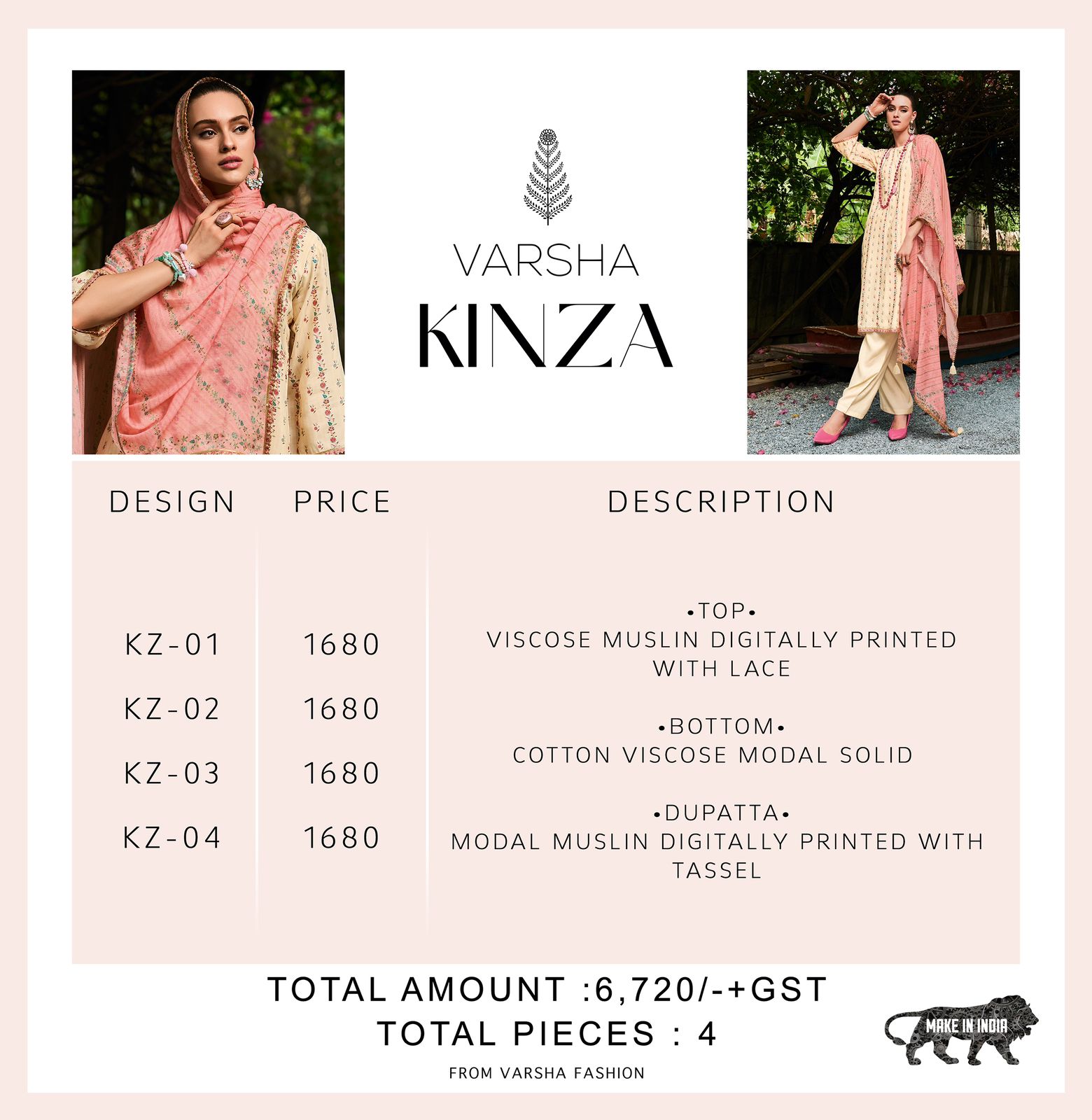 Varsha Kinza collection 2
