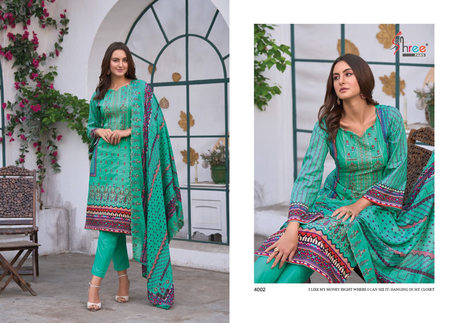Shree Bin Saeed Lawn Collection Vol 4 collection 4