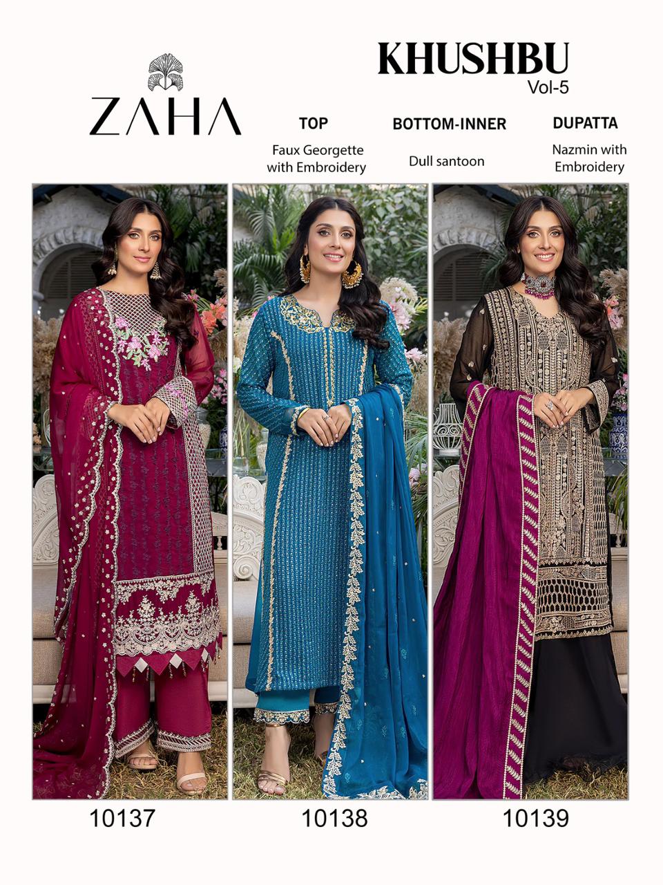 Zaha Khushbu Vol 5 collection 2