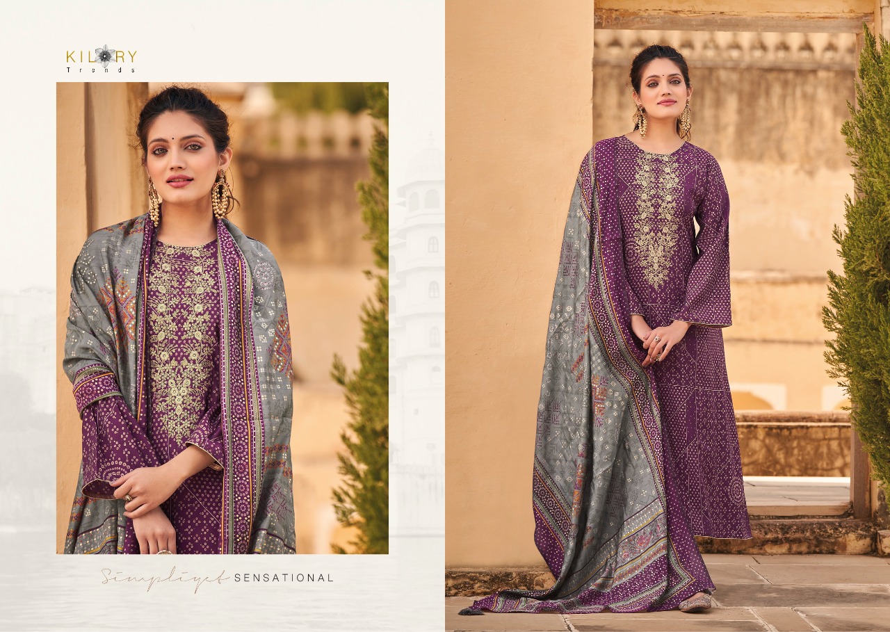Kilory Silk Of Bandhej collection 1
