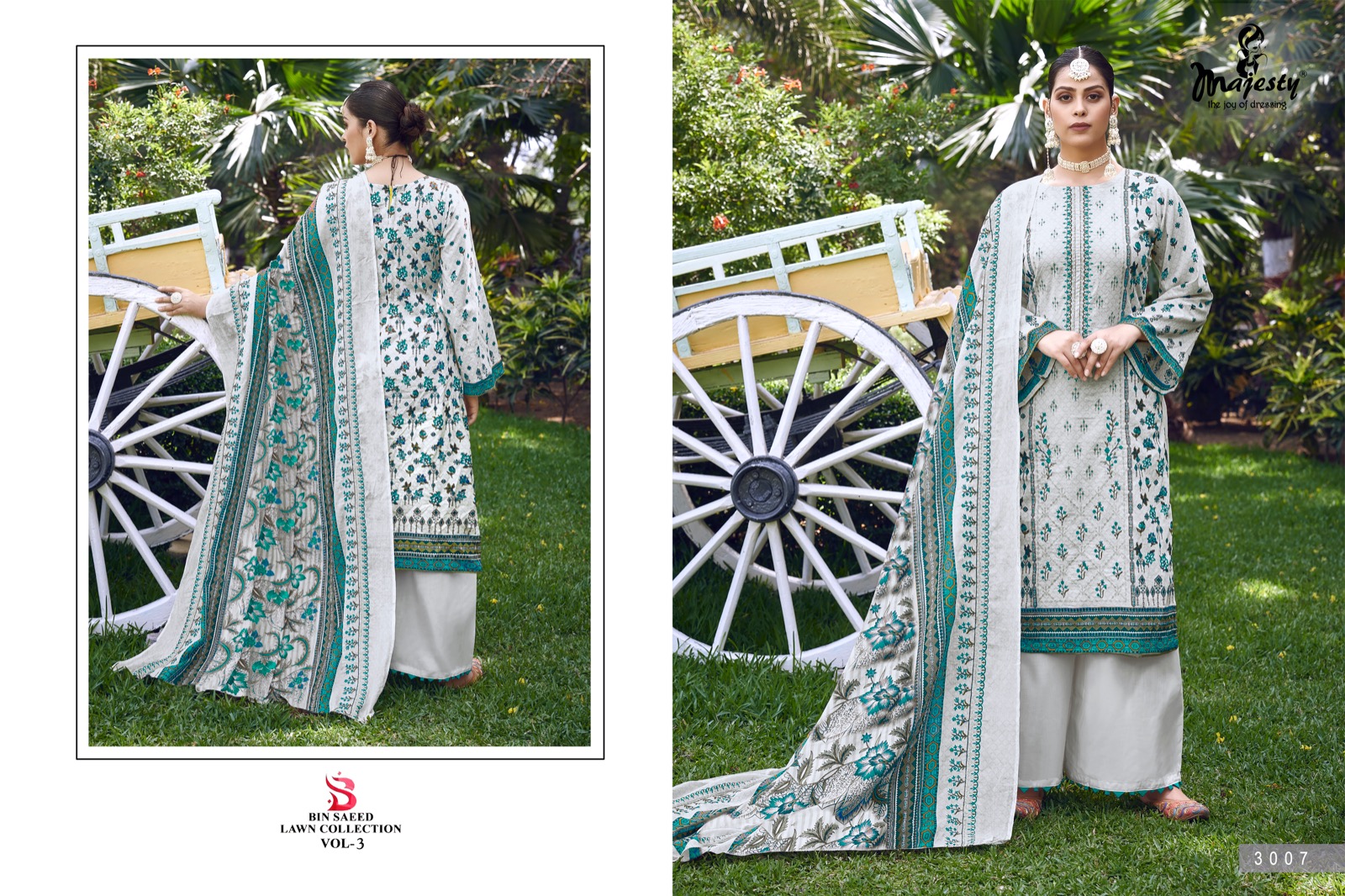 Majesty Bin Saeed Lawn Collection Vol 3 collection 5